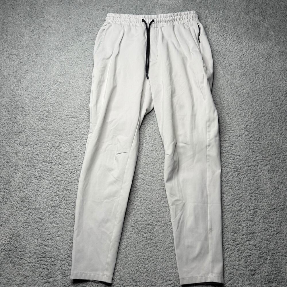 Old Navy Active Pants Men's Medium Gray Drawstring Joggers